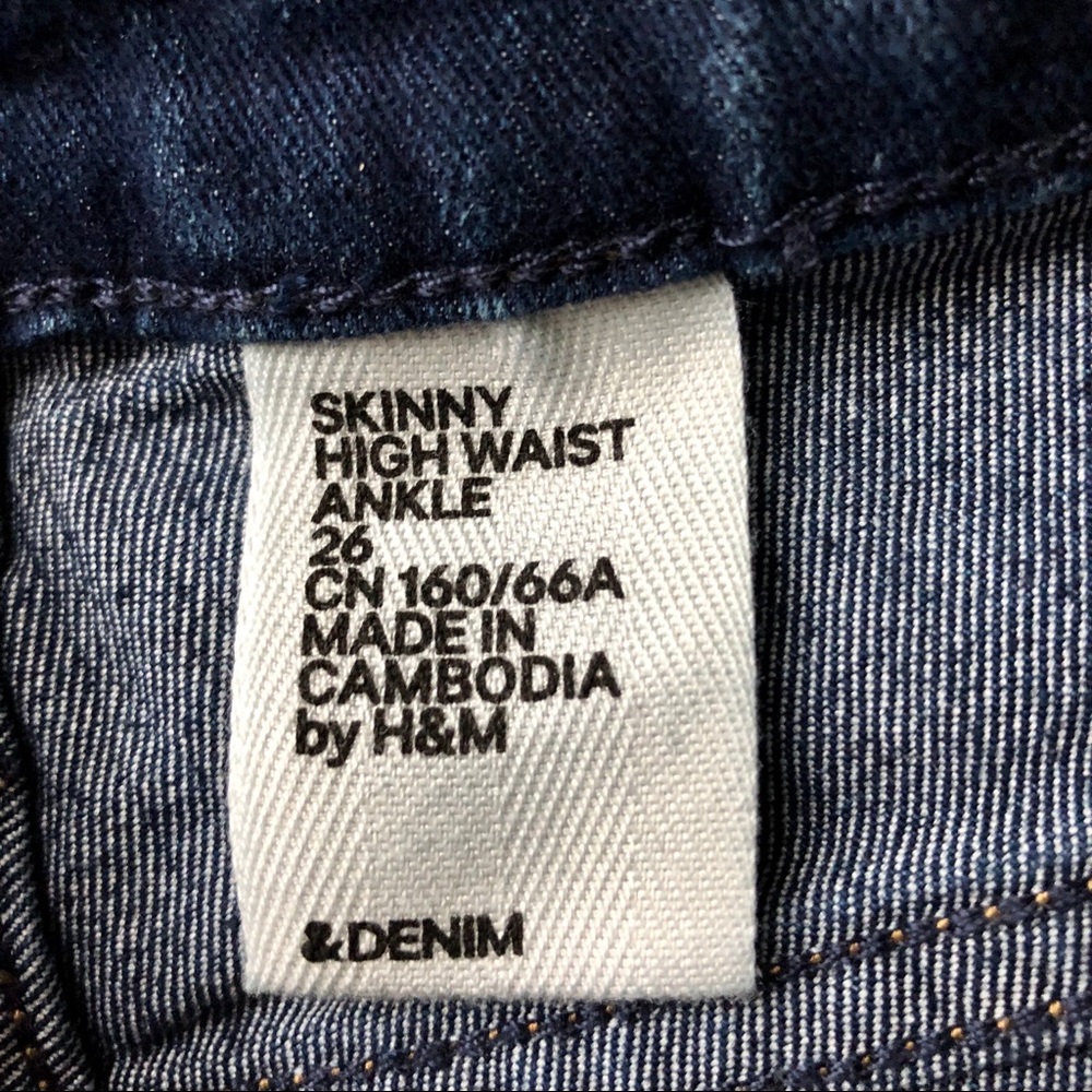 H&M Skinny & High Waisted Jeans